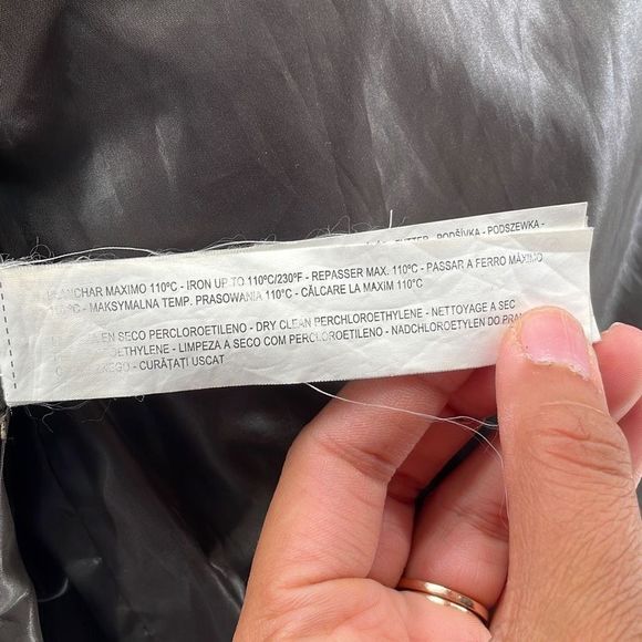 Zara Man Jacket XL Men Button Front with Pockets Quilted Green Long Sleeve Warm - Picture 11 of 16